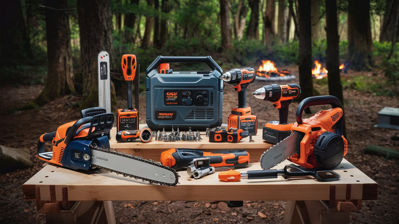 power tools for camping