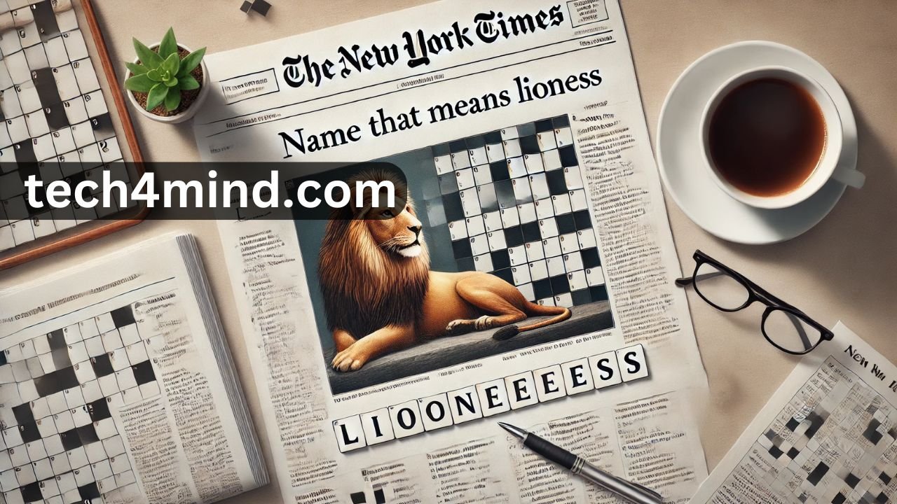 Name That Means Lioness NYT: A Crossword Enthusiast’s Journey