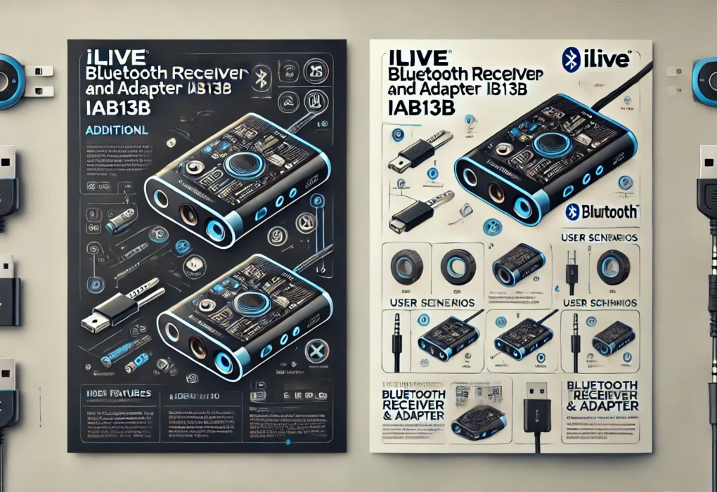 ilive bluetooth receiver and adapter iab13b manual pdf