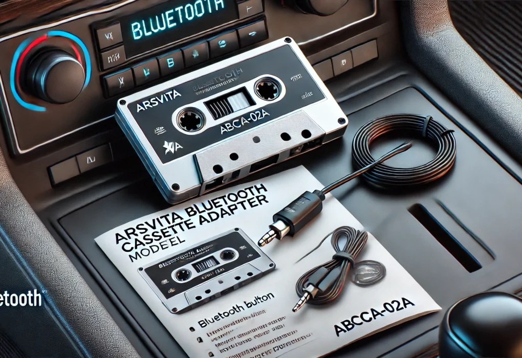 arsvita bluetooth cassette adapter abcca-02a manual​