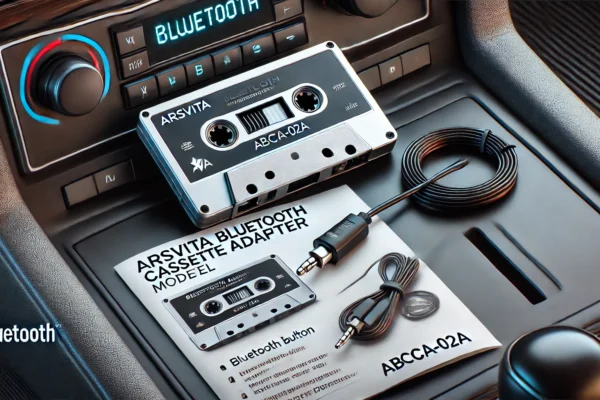 arsvita bluetooth cassette adapter abcca-02a manual​