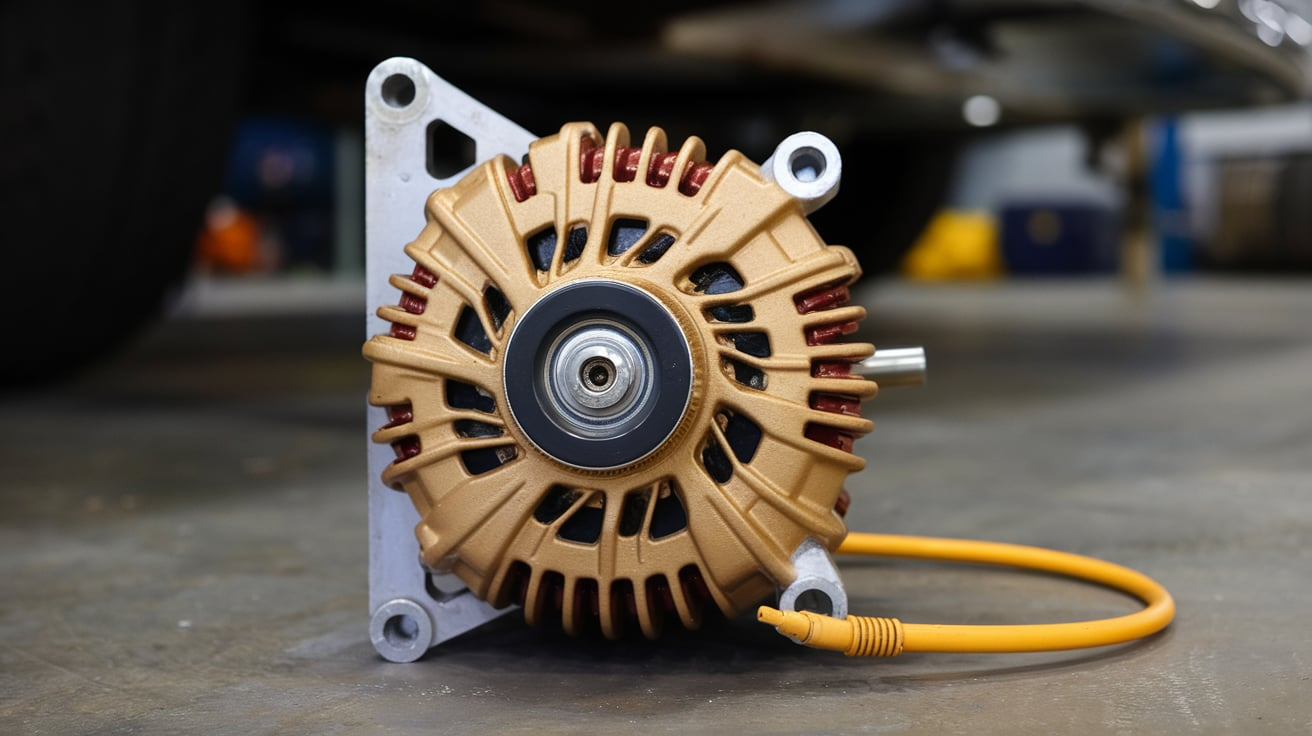 duralast gold alternator 7341n ground wire location​